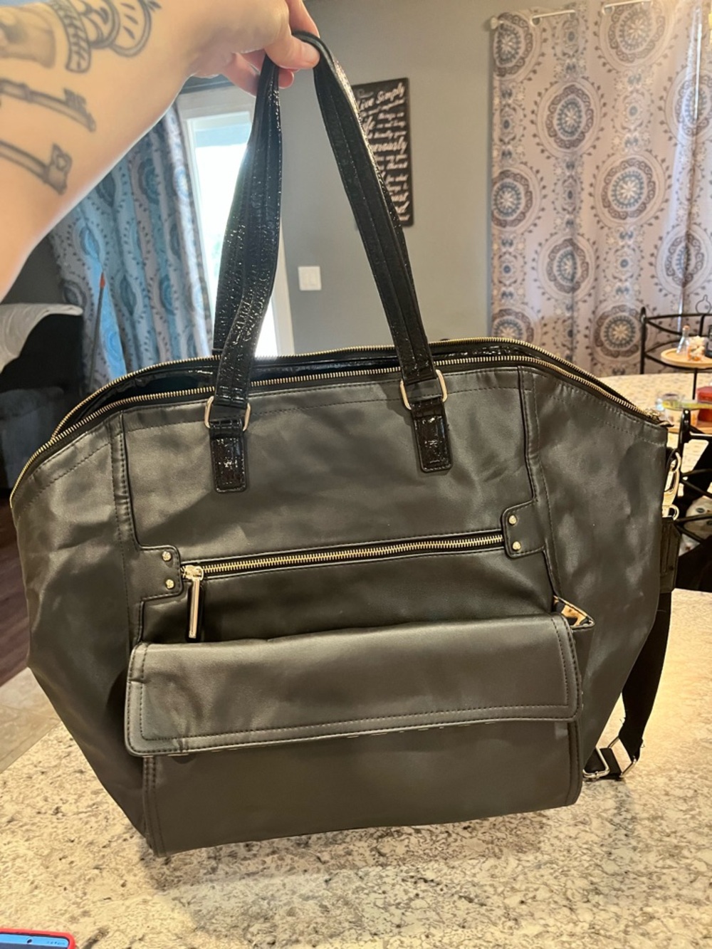 Oversized Victoria’s Secret Weekender Bag